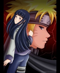 Naruto and Hinata by Claui