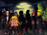 Naruto with Akatsuki Picture